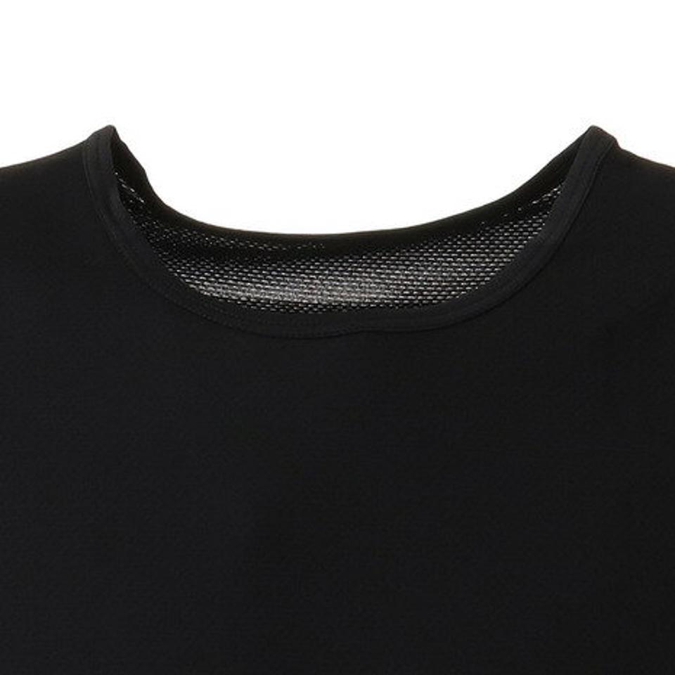 エーシーピージー(ACPG)(メンズ)ドライプラスクールメッシュ 半袖クルーシャツ 891PA1GC8745BLK