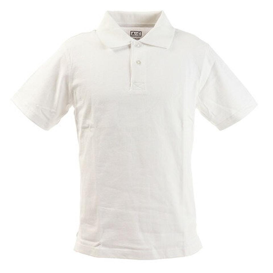 エーシーピージー(ACPG) リブ襟 半袖ポロシャツ 871PA0BGI3137WHT (メンズ)