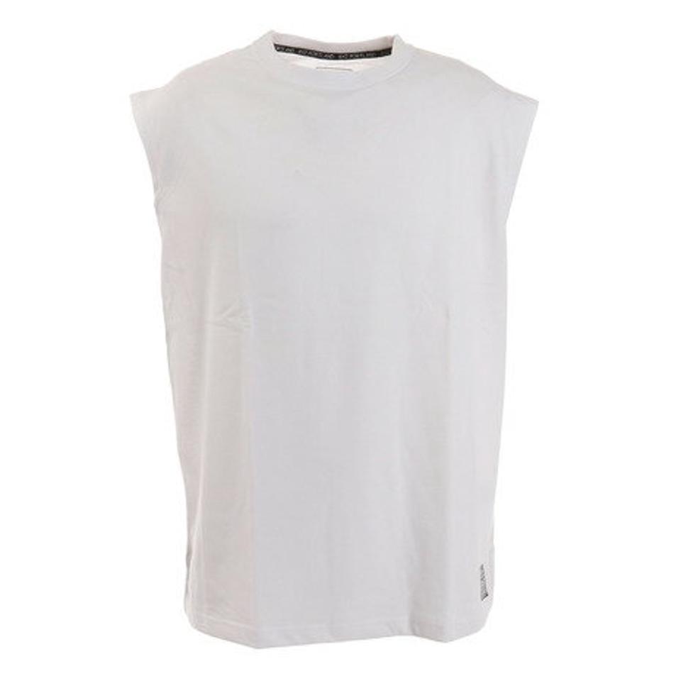 ライズ(RYZ)(メンズ)VERTICAL ノースリーブシャツ 869R1EG6245 WHT