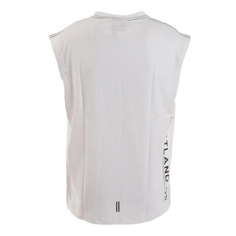 ライズ(RYZ)(メンズ)VERTICAL ノースリーブシャツ 869R1EG6245 WHT