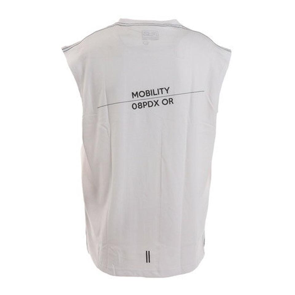 ライズ(RYZ)(メンズ)STAMPED ノースリーブシャツ 869R1EG6244 WHT