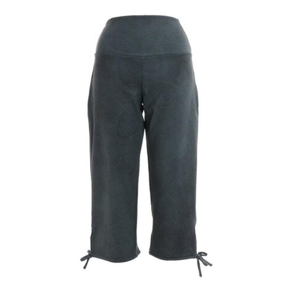 【スポーツデー エントリーでP5倍!4/3 9:59迄】リアルストーン(RealStone)(レディース)ヨガウェア フィットネスウェア エスニック柄 スタジオクロップドパンツ RS-L567S-DG