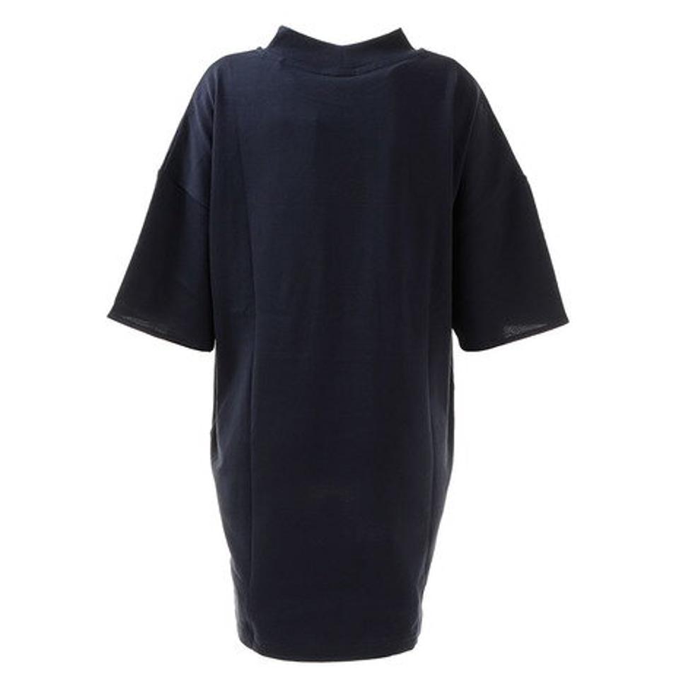 ラッセル(RUSSELL) Tシャツ レディース 半袖 ロング丈 ハイネック チュニック RBL20S1001 NVY ネイビー (レディース)