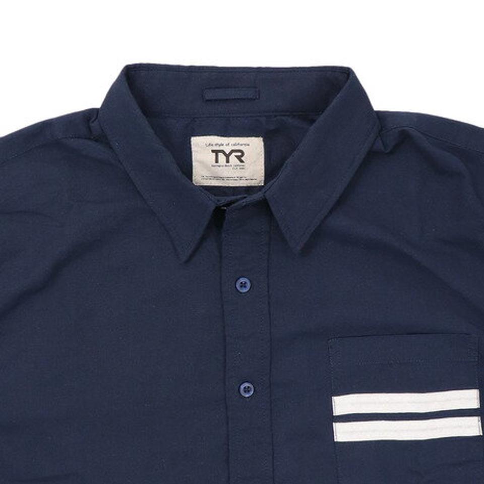 ティア（TYR） シャツ 7分袖 [LINE] TSH7SLD-19SRL NVY （メンズ）