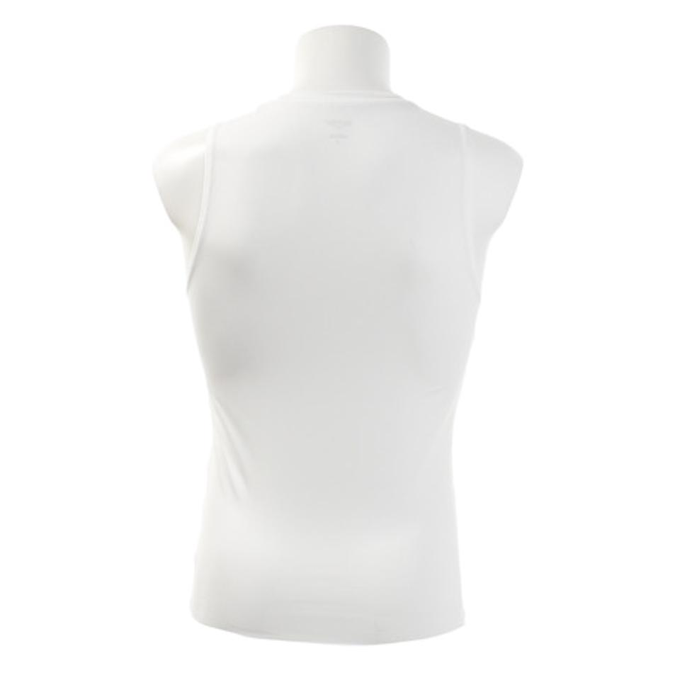 デュアリグ(DUARIG) サッカー ウェア メンズ ストレッチ丸首 ノースリーブ 741D9ES7204 WHT サッカー スポーツウェア タンクトップシャツ (メンズ)