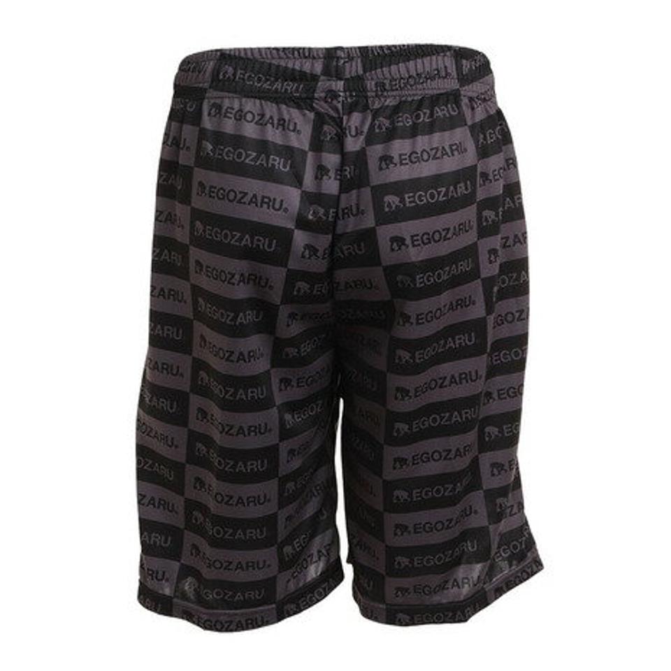 【10%OFFクーポン 8/25まで】エゴザル(EGOZARU) バスパン バスケットボールウェア タイル ショートパンツ EZHP-S2211-012 (メンズ、レディース)