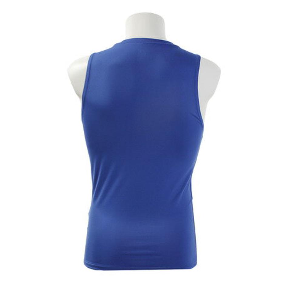 デュアリグ(DUARIG) サッカー ウェア メンズ ストレッチ丸首 ノースリーブ 741D9ES7204 BLU ノースリーブ タンクトップ シャツ (メンズ)