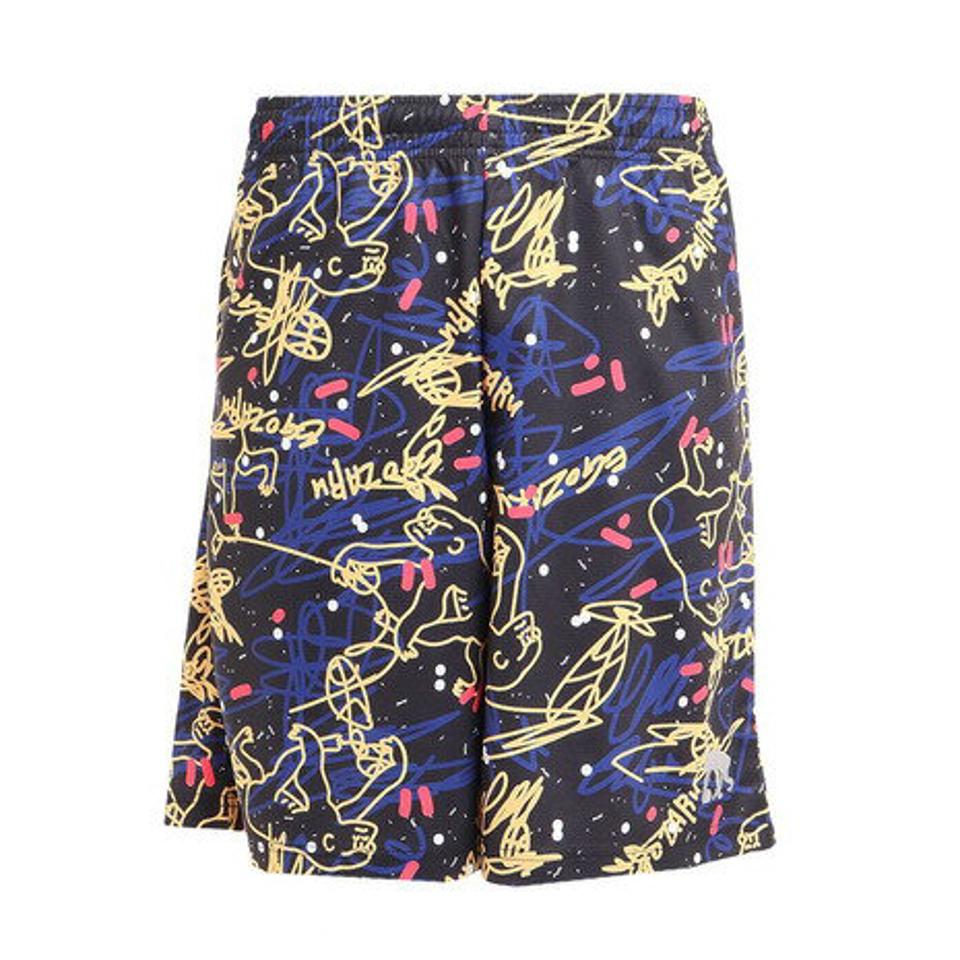 エゴザル(EGOZARU)(メンズ、レディース) バスパン バスケットボールウェア ドローイングショートパンツ EZHP-S2210