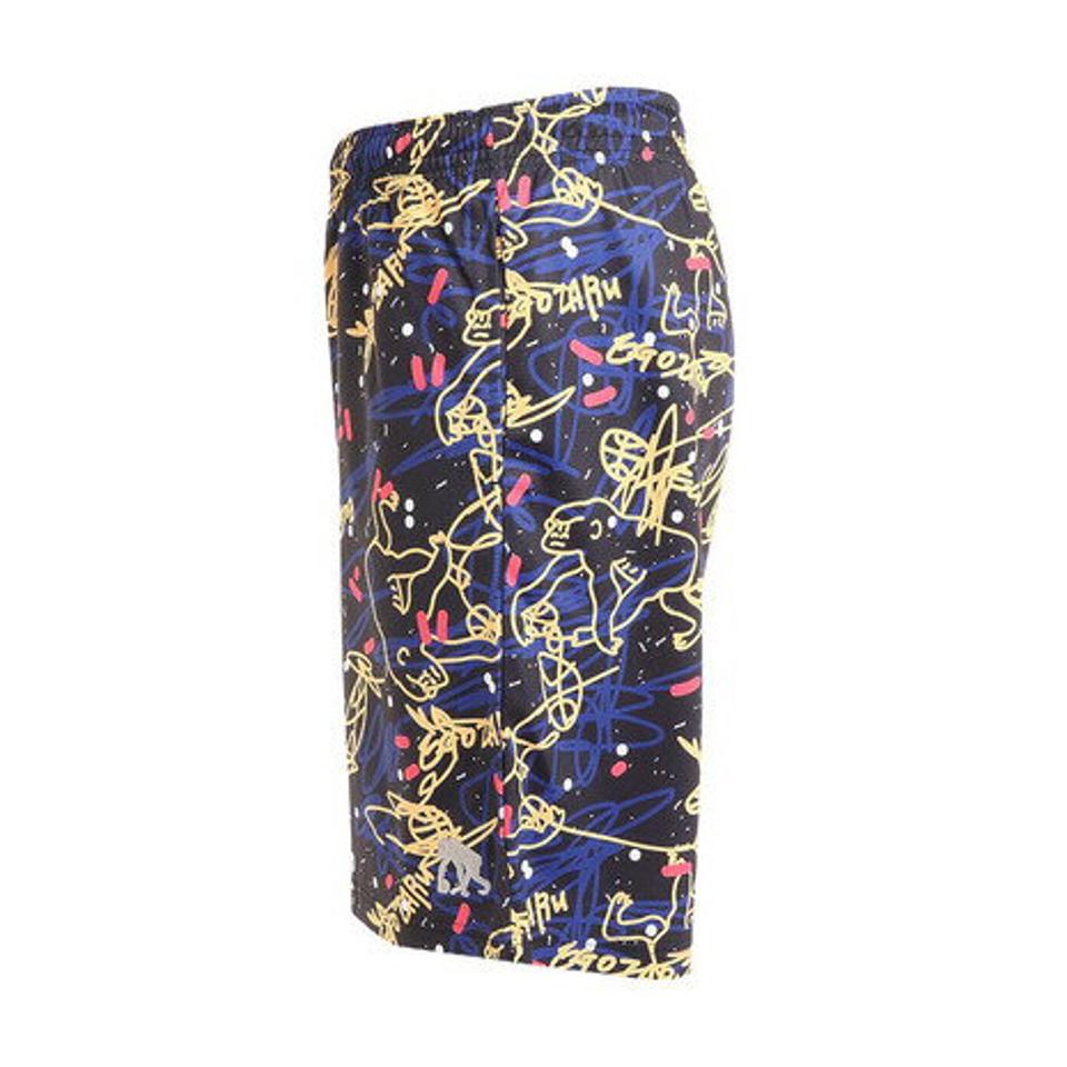 エゴザル(EGOZARU)(メンズ、レディース) バスパン バスケットボールウェア ドローイングショートパンツ EZHP-S2210