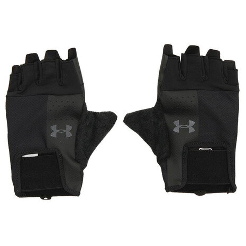 【9/5 24h限定エントリー&対象4店舗買い回りで最大P10倍!】アンダーアーマー(UNDER ARMOUR) エントリー トレーニンググローブ 1328620 BLK/BLK/PCG ACC 筋トレ