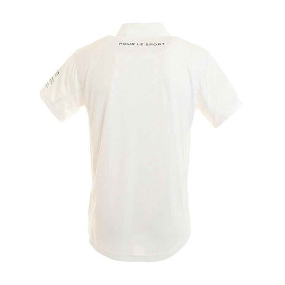 ジローム(GIRAUDM) ドライ 速乾 UVカット メンズ 半袖ポロシャツ 863GM0HD2475 WHT オンライン価格 (メンズ)