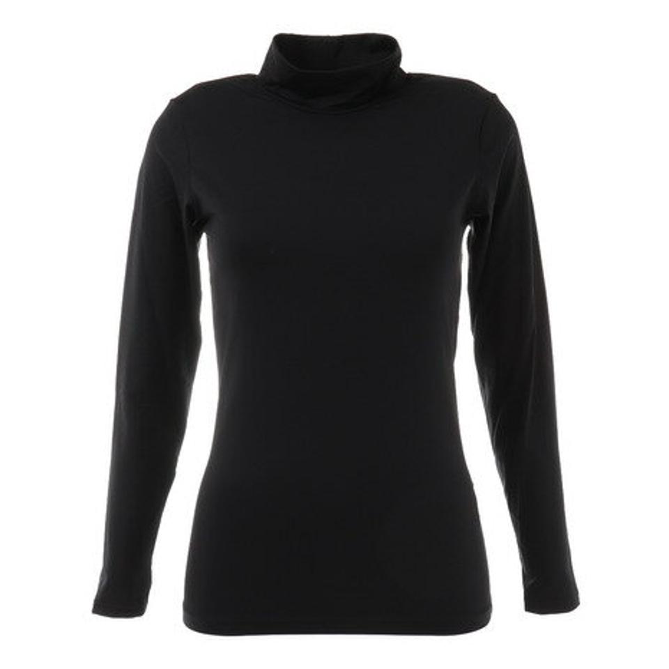 パフォーマンスギア(PG) テニス ストレッチハイネック長袖シャツ 733PG0ES8840 BLK (レディース)