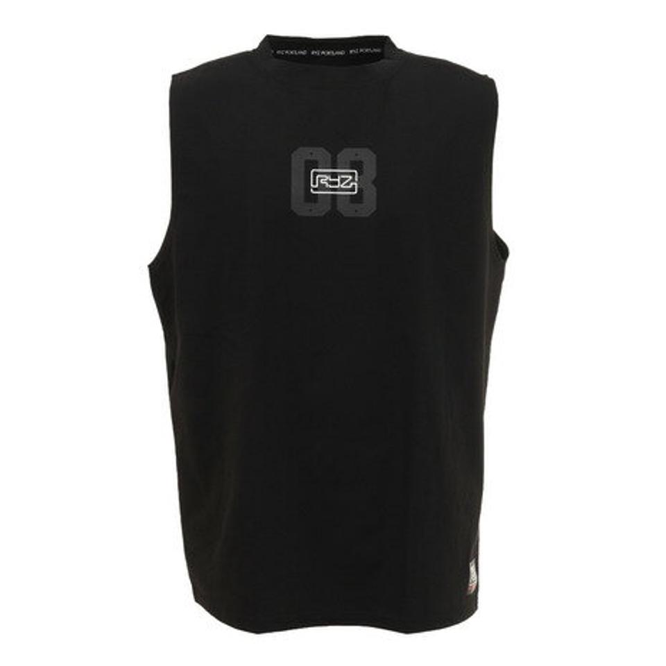 【10%OFFクーポン対象 6/29まで】ライズ(RYZ) ノースリーブシャツ RZ30CD22SS7195 BLK (メンズ)