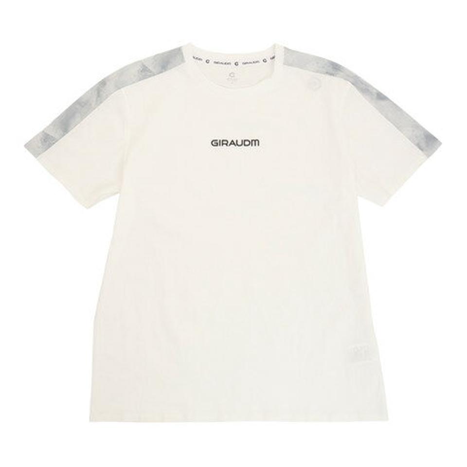 ジローム（GIRAUDM） ドライ 吸汗速乾 UVカット テッククロス Tスーツ 863GM1SD6721 WHT Tシャツ&ハーフパンツセット （メンズ）