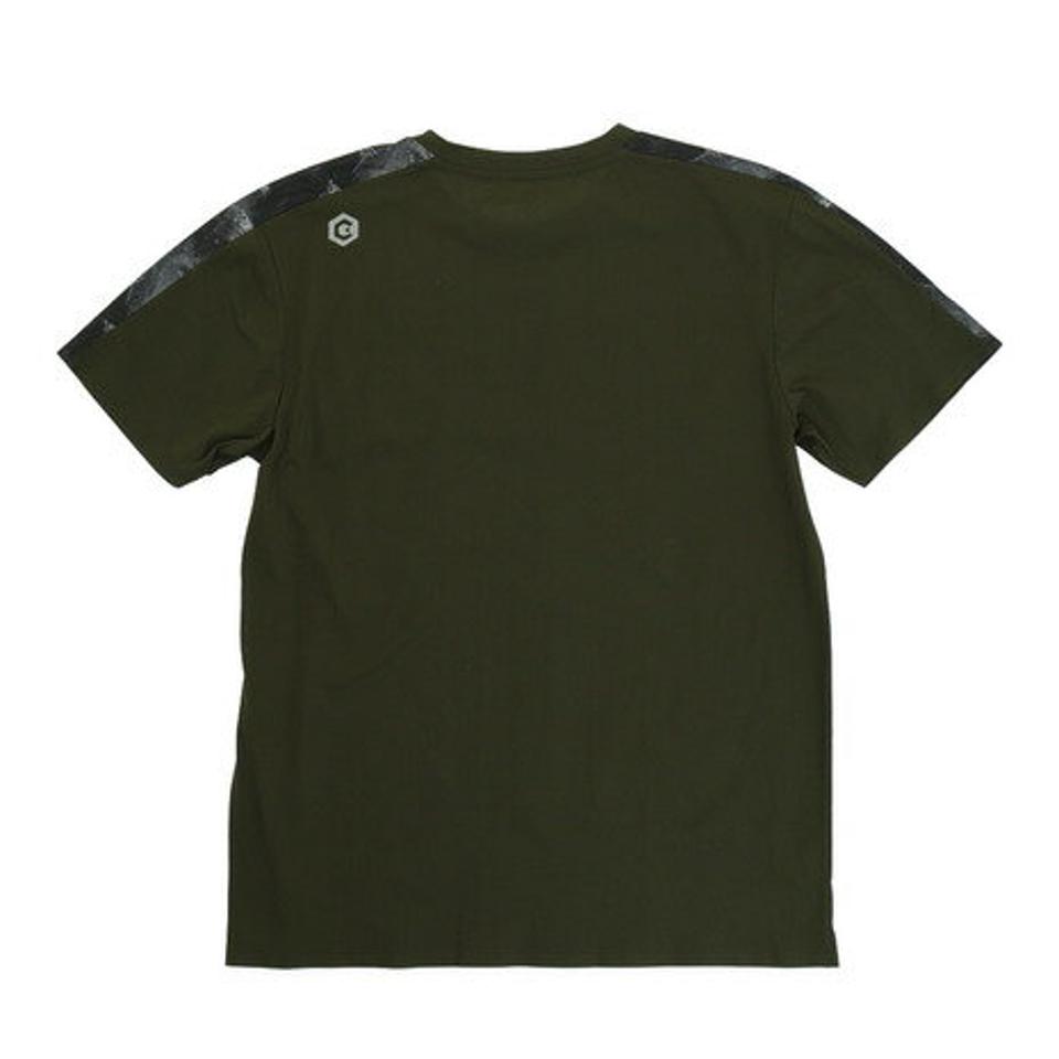 ジローム（GIRAUDM） ドライ 吸汗速乾 UVカット テッククロス Tスーツ 863GM1SD6721 KHK Tシャツ&ハーフパンツセット （メンズ）