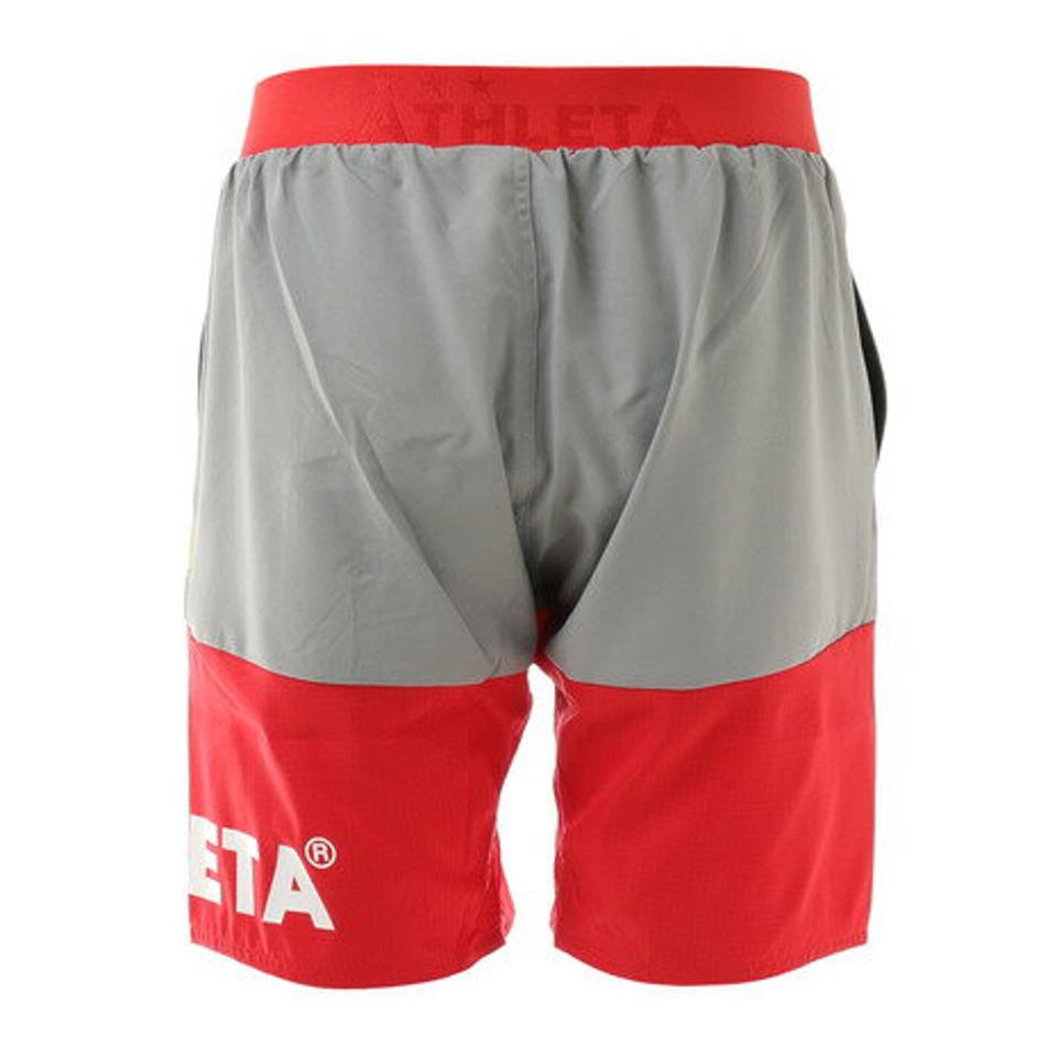 アスレタ（ATHLETA）（メンズ）サッカー ウェア メンズ ポケ付き プラクティスパンツ 2345 RED