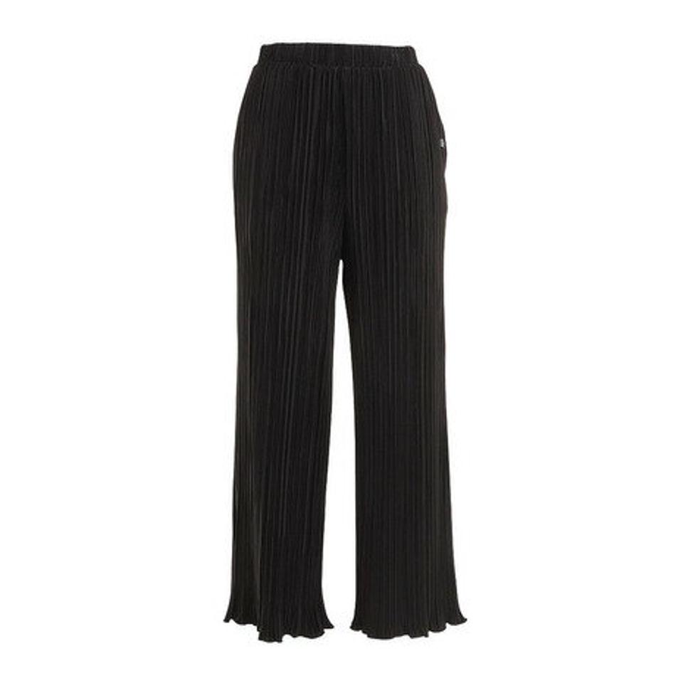 エルケクス（ELKEX）（レディース）リラックスワイドパンツ EKL2SP4198 BLK