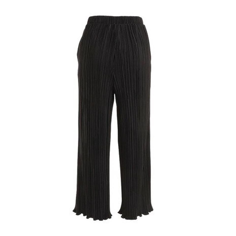 エルケクス（ELKEX）（レディース）リラックスワイドパンツ EKL2SP4198 BLK