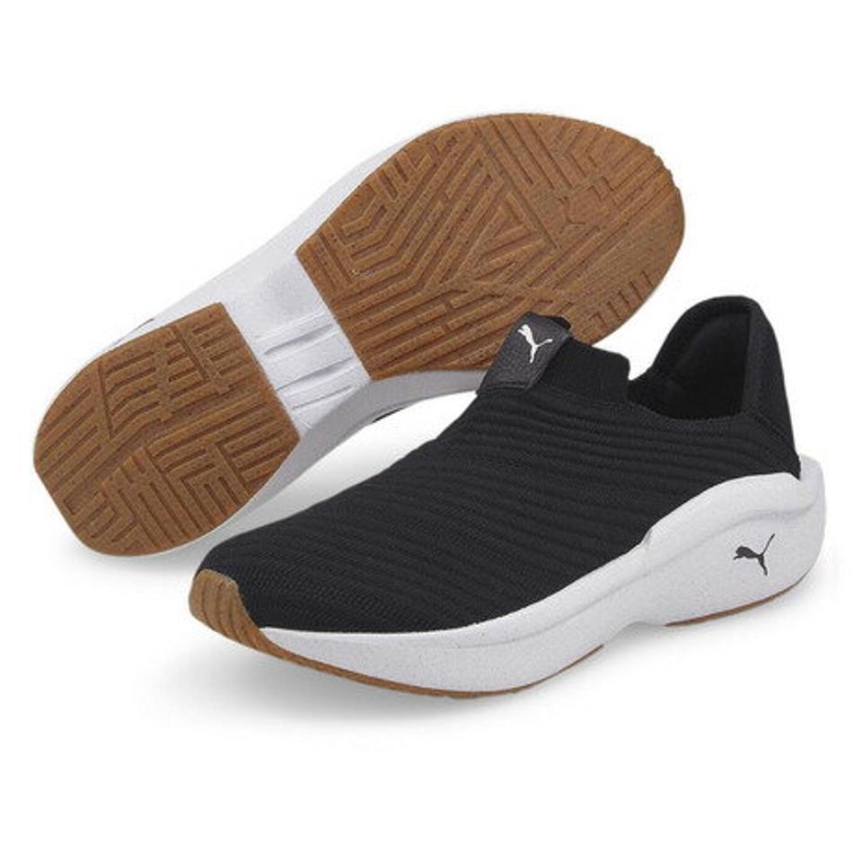 【10/26 10:00〜10/28 23:59迄 エントリー＆対象3店舗買い回りで最大P10倍！】プーマ（PUMA） エンライテン ENLIGHTEN 黒 ブラック 37644602 レディース スリッポン スニーカー スポーツシューズ トレーニング （レディース）