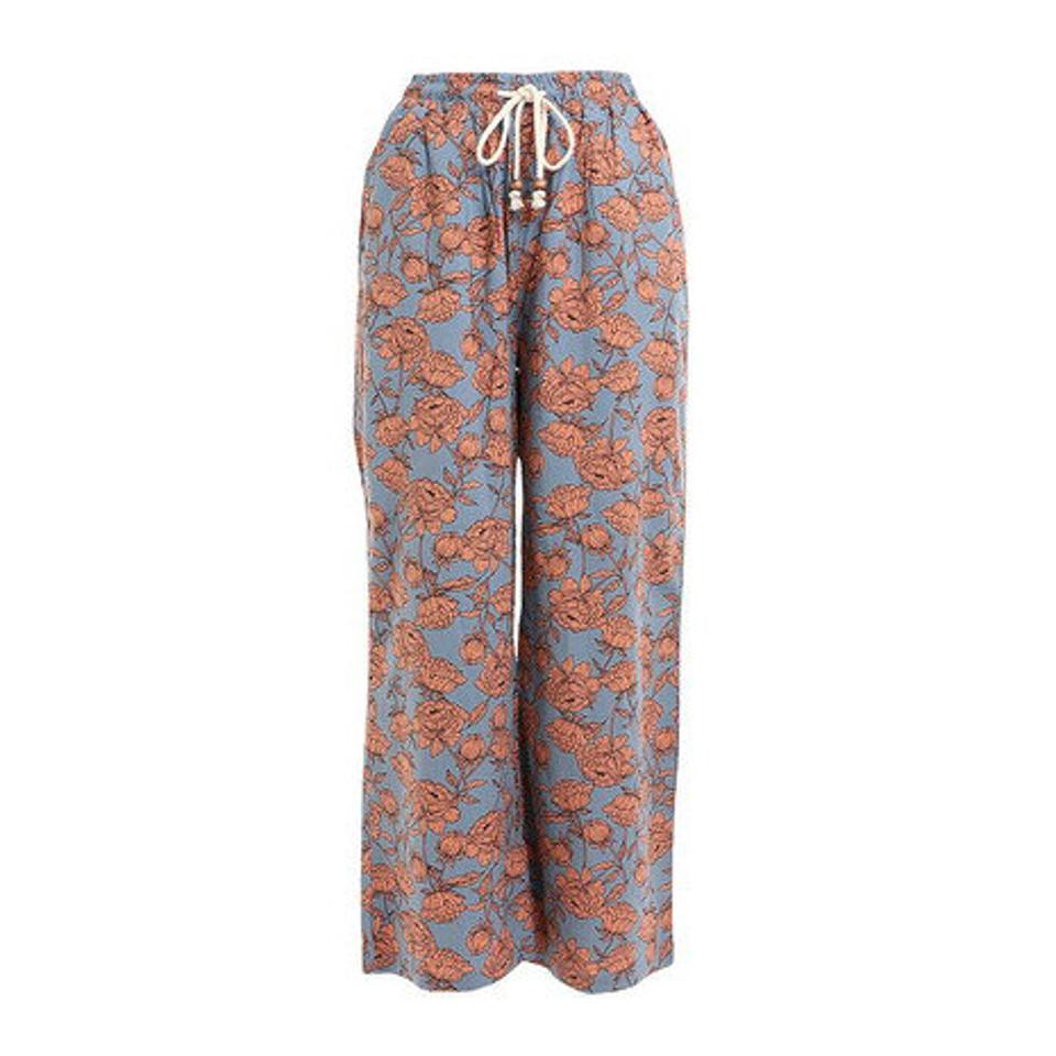 エルケクス（ELKEX） リラックスワイドパンツ EKL2SP4197 BLU （レディース）