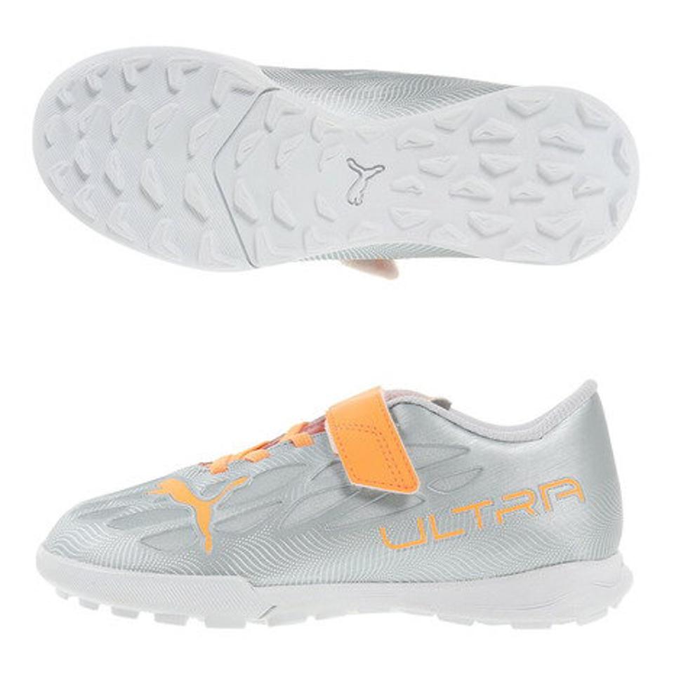 【6/5 24h限定 エントリー＆対象4店舗買い回りで最大P10倍！】プーマ（PUMA）（キッズ）ジュニアサッカートレーニングシューズ ウルトラ 4.4 TT V 10674701 マジックテープ