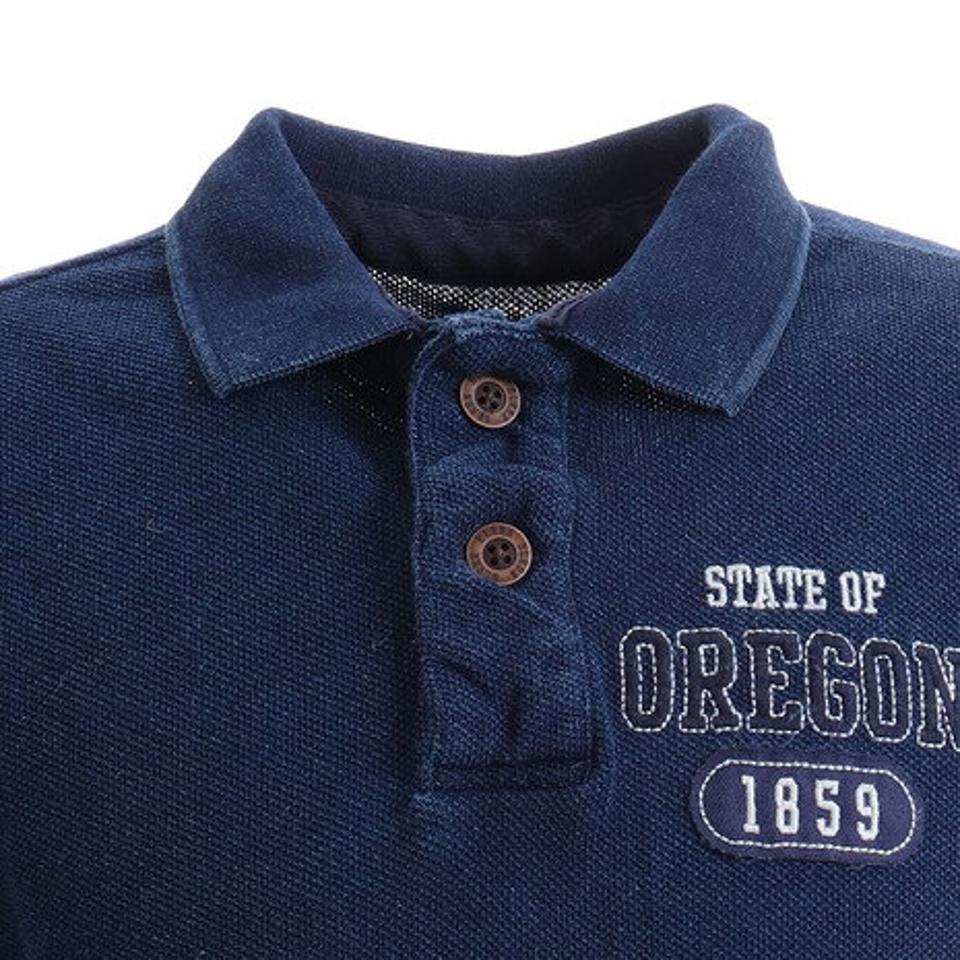 【20%OFFクーポン対象 6/12迄】エルケクス(ELKEX) INDIGO DYED ポロシャツ 881EK0FQ3289IBLU オンライン価格 (メンズ)