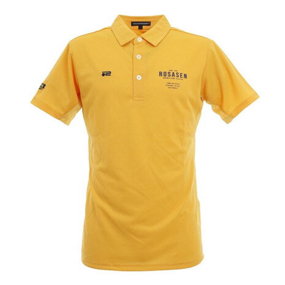 ROSASEN(メンズ)ゴルフウェア アクアホール半袖シャツ 044-22543-034