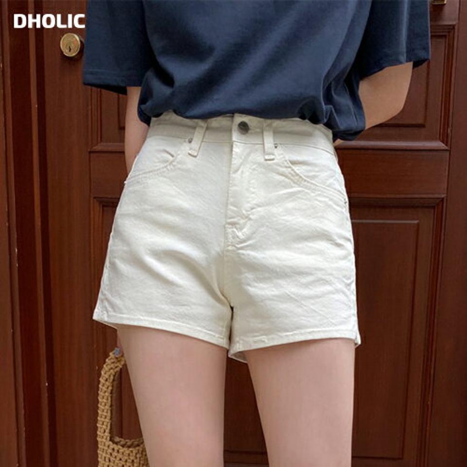 【10%OFF】サイドスリットショートパンツ・全3色・t67786 レディース 【pt】パンツ ズボン ショートパンツ 短パン シンプル 単色 無地 シンプル ベーシック カジュアル ラフ ハイウエスト ベルトループ 春 夏 韓国ファッション セール SALE