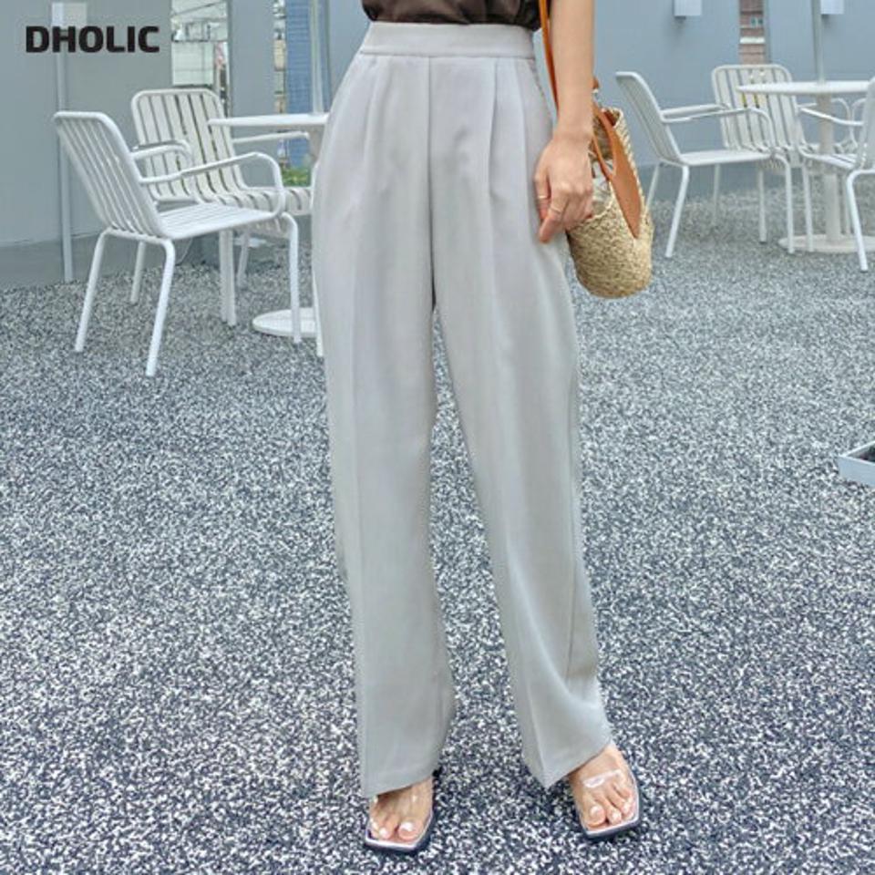 ハイウエストツータックスラックス・全3色・t67276 レディース 【pt】スラックス パンツ ズボン ロングパンツ ハイウエスト 単色 無地 シンプル 大人 きれいめ ふぉいすカジュアル 会社 ダーツ フルレングス ストレート 春 夏 韓国ファッション