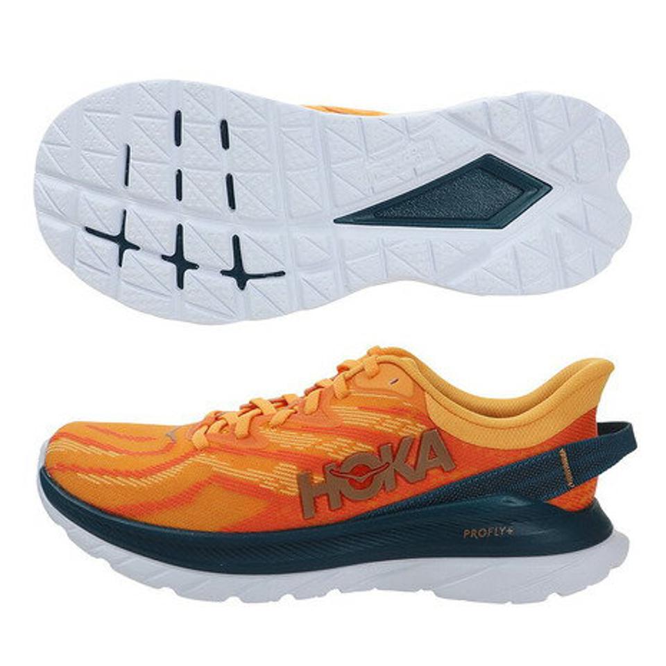 【ランニング対象品購入&エントリーでP10倍！8/19 20:00〜8/28 23:59】ホカ（HOKA） ランニングシューズ トレーニングシューズ 部活 MACH SUPERSONIC 1130250-RYCM （メンズ）
