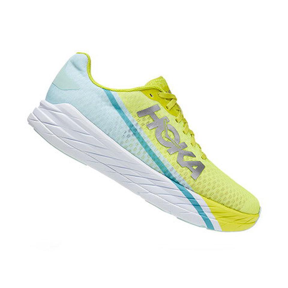 【2/25 24h限定 エントリー＆対象4店舗買い回りで最大P10倍！】ホカ（HOKA）（メンズ）ランニングシューズ メンズ イエロー ロケット X ROCKET X 1113532-BGEPR スニーカー