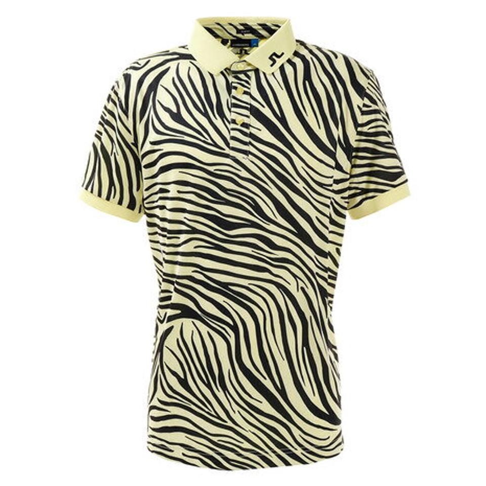 J.LINDEBERG ゴルフウエア メンズ サファリモチーフポロシャツ 071-22443-033 (メンズ)