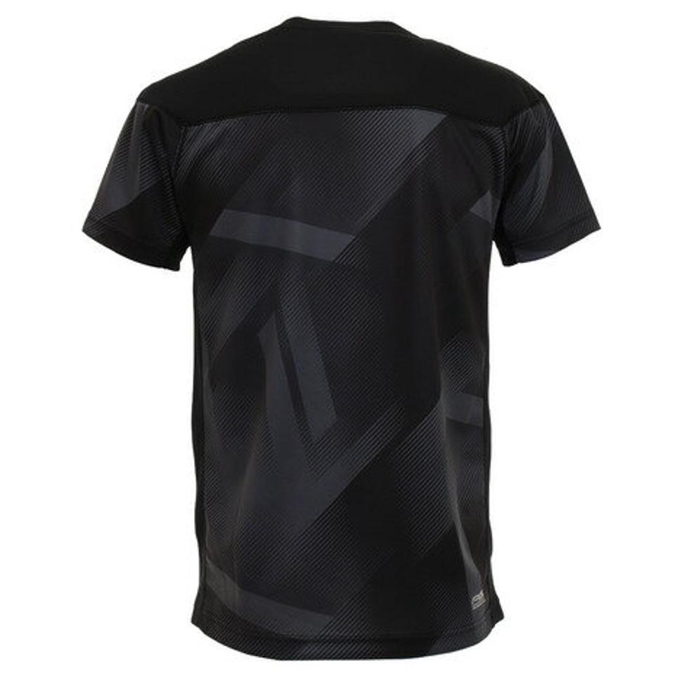 【10%OFFクーポン 26日まで】パフォーマンスギア(PG)(メンズ)ドライプラス バレーシャツ 761PG0ES8211 BLK 【バレーボールウェア スポーツウェア メンズ】