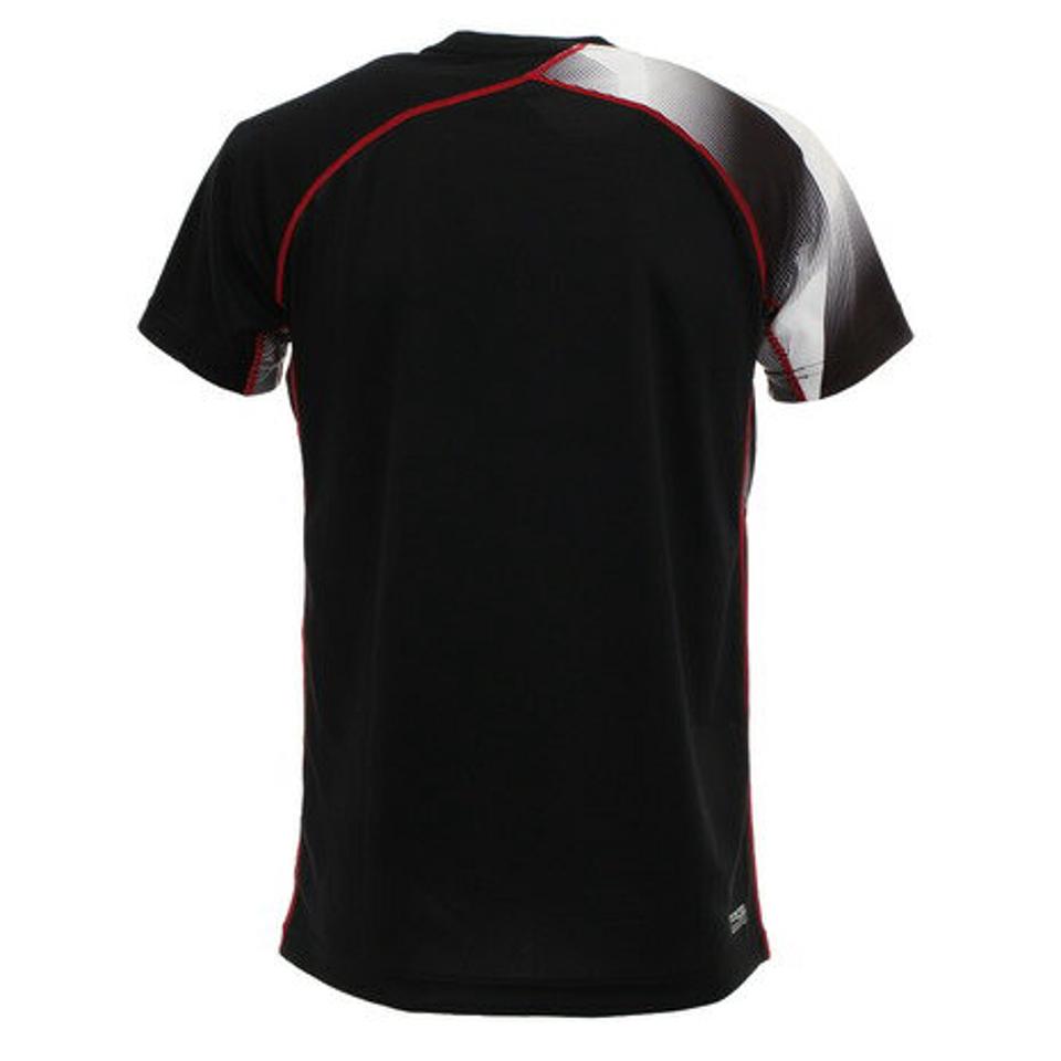 【10%OFFクーポン! 23日迄】パフォーマンスギア(PG)(メンズ)ドライプラス バレーシャツ 761PG0ES8208 BLK 【バレーボールウェア スポーツウェア メンズ】