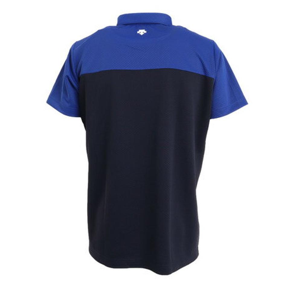 スリクソン(SRIXON) ゴルフウェア ICEBLASTタイポデザインプリントポロシャツ RGMTJA12 BL00 (メンズ)