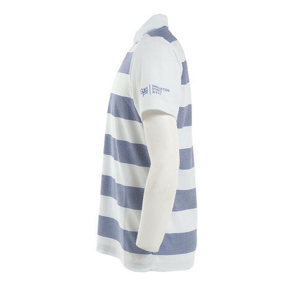 スリクソン(SRIXON) ゴルフウェア 春夏 吸汗速乾 UVカット ディンプルボーダー 半袖ポロシャツ RGMTJA09 (メンズ)