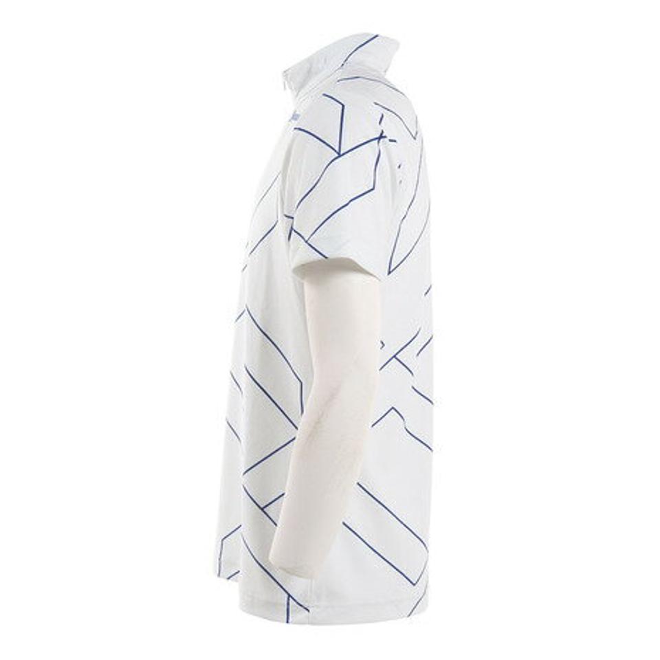 スリクソン(SRIXON) ゴルフウェア クロスプリントジップアップシャツ RGMTJA02 WH00 (メンズ)