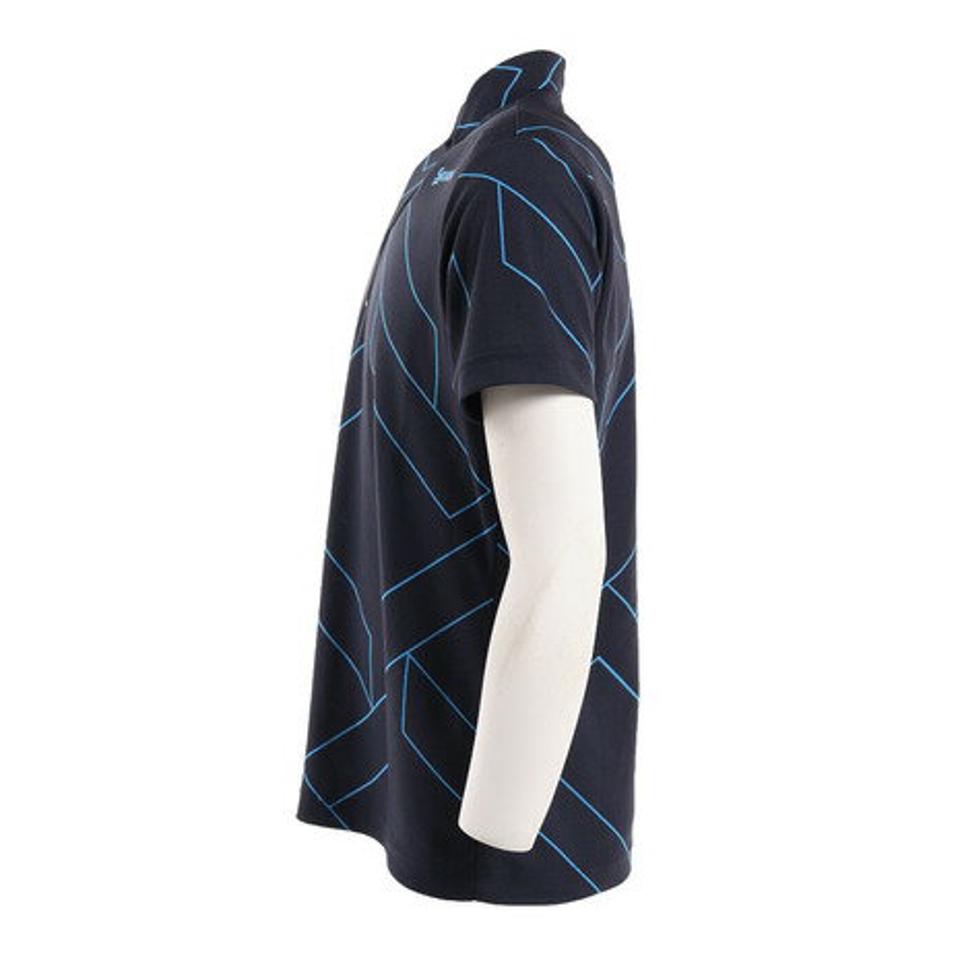 スリクソン(SRIXON) ゴルフウェア クロスプリントジップアップシャツ RGMTJA02 WH00 (メンズ)