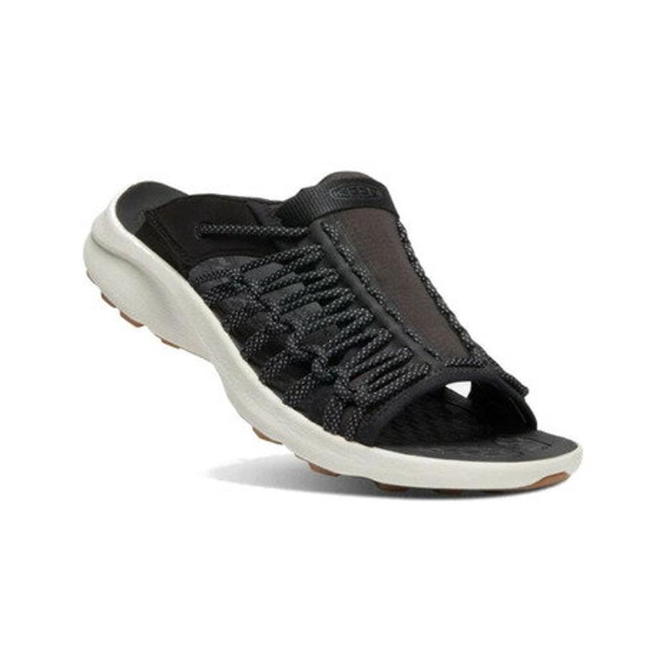 キーン（KEEN）（メンズ）ユニーク スニーク スライド UNEEK SNK SLIDE ブラック シルバー 1026080 サンダル シューズ 靴 アウトドア キャンプ カジュアル