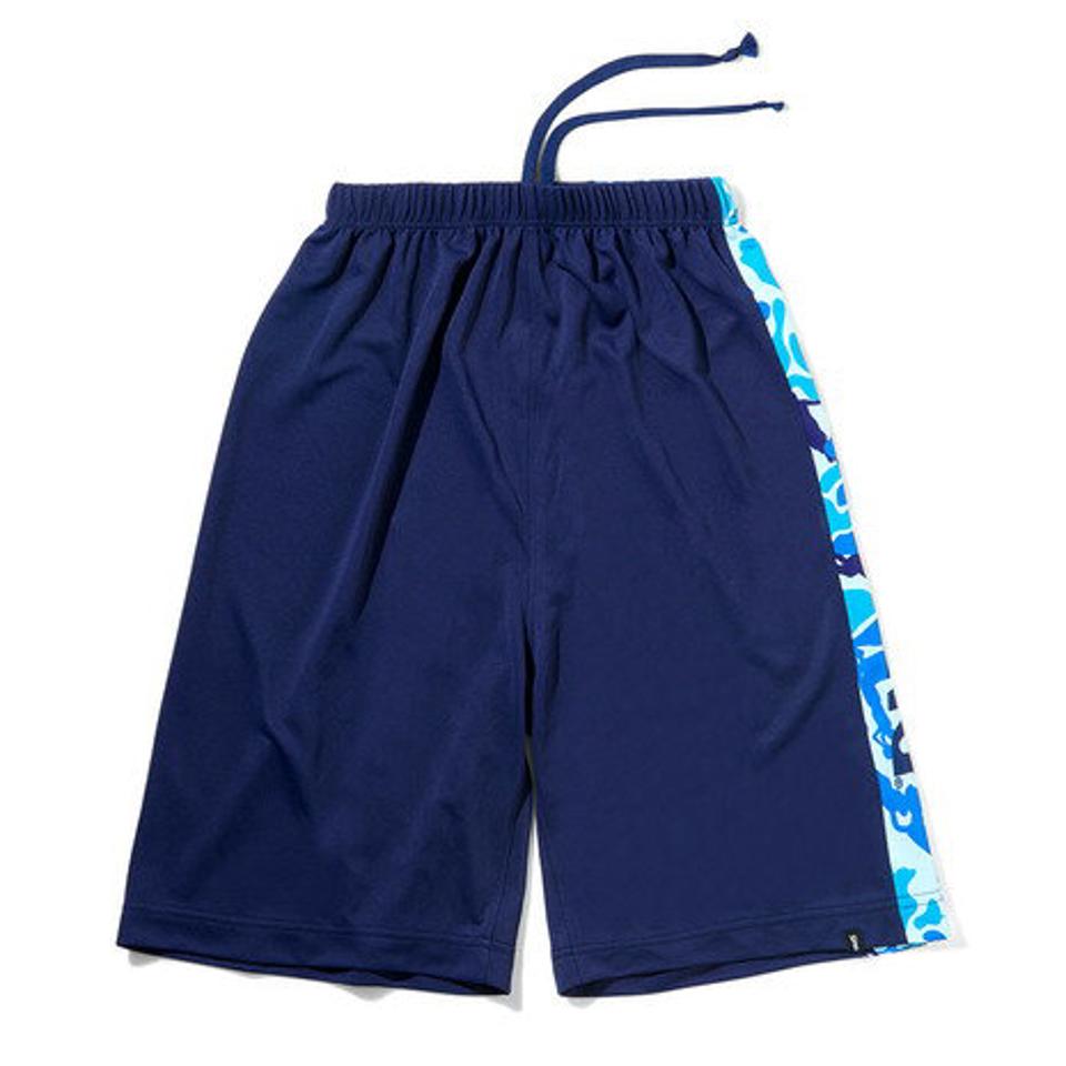 スポルディング（SPALDING） ジュニアプラクティスパンツ ボーラーカモ SJP210520NV （キッズ）