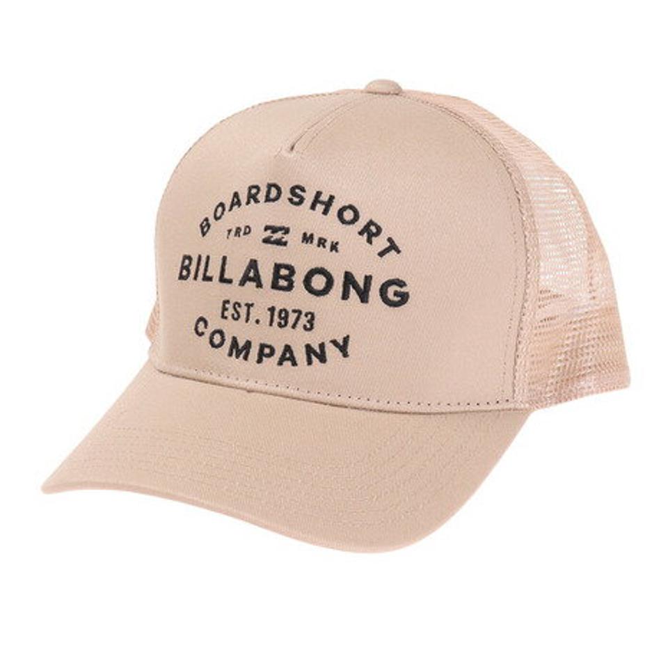 ビラボン(BILLABONG) TWILL TRUCKER メッシュキャップ BC011989 BEG (メンズ)