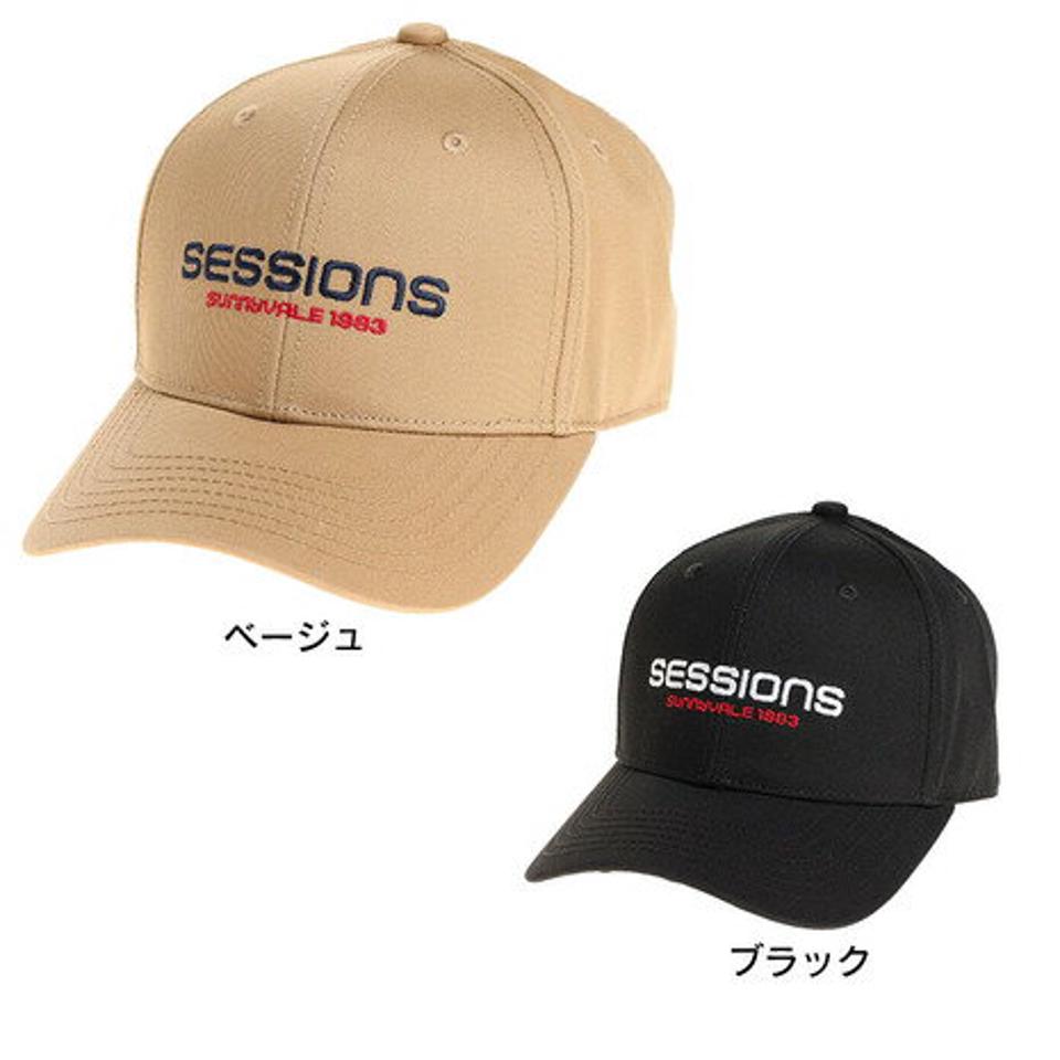セッションズ(SESSIONS)(メンズ) 帽子 メンズ 6PANEL キャップ 218168 日よけ