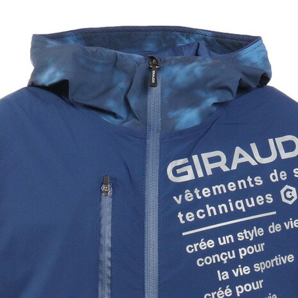 ジローム（GIRAUDM） メンズ スポーツウェア ウインドブレーカー 絶耐撥水 ライトタフタ フルジップパーカー 854GM1SD2074 BLU （メンズ）