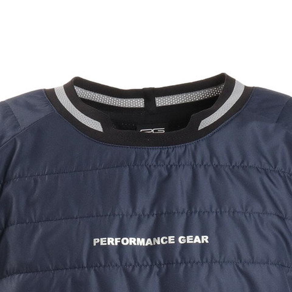 【10/10 24h限定エントリー&対象4店舗買い回りで最大P10倍!】パフォーマンスギア(PG) 半袖中綿ピステシャツ 761PG0ES1614 NVY (メンズ)