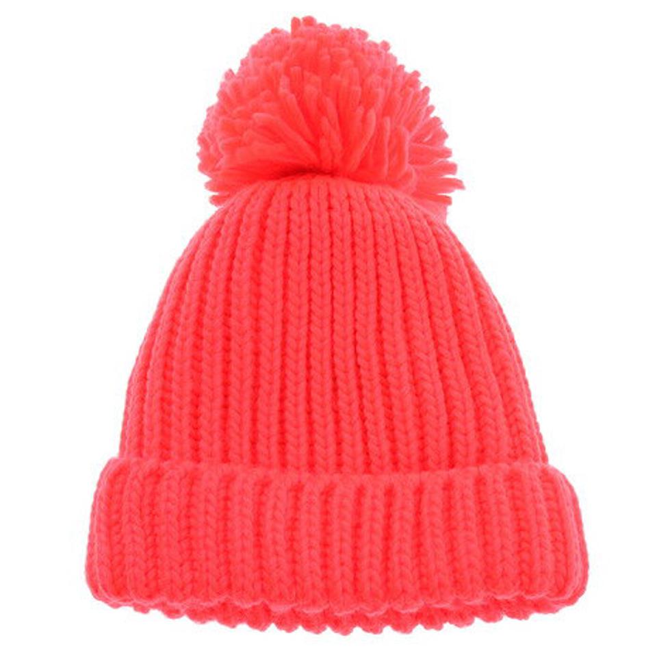 ア・ジュ(A-jeu) スキー スノーボード ニット帽 レディース ネオンビッグポンポン ニットキャップ 192R5771 ORG (レディース)