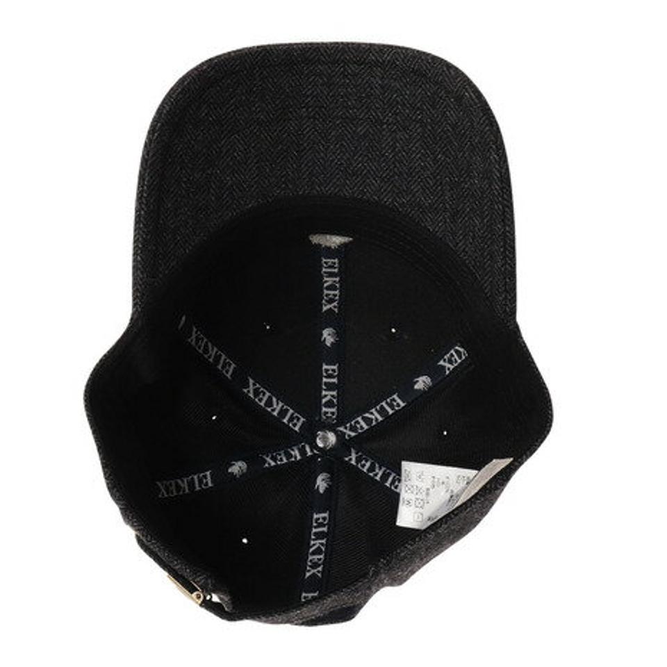 エルケクス(ELKEX) LOGO TWEED キャップ 897EK1ST3029 BLXGY (メンズ)