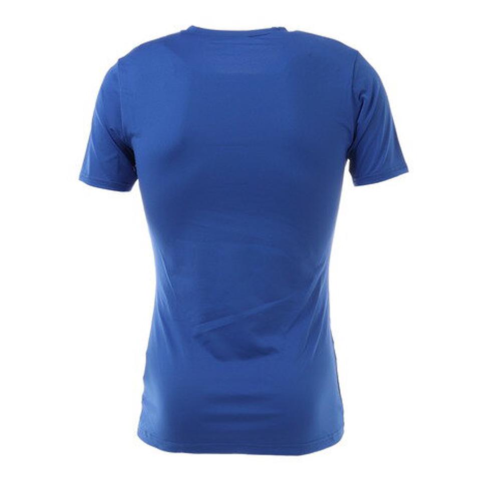 パフォーマンスギア(PG)(メンズ)ドライプラス サッカーウェア ストレッチ丸首インナーシャツ 741PG9ES4528BLU