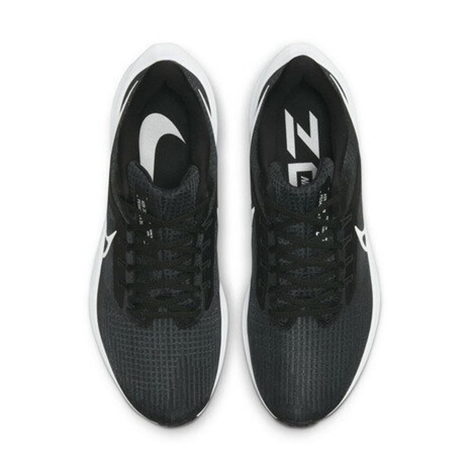 ナイキ（NIKE）（メンズ）ランニングシューズ エア ズーム ペガサス 39 ブラック ホワイト DH4071 001 スニーカー 厚底 プレート 軽量 駅伝 部活 マラソン