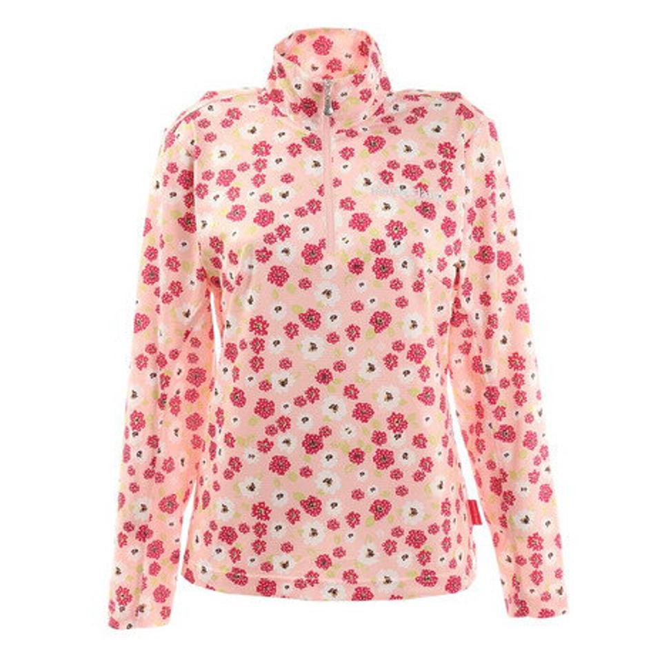 マリ・クレール スポール(marie claire sport) ゴルフウェア 袖下メッシュ長袖シャツ 712502-RD (レディース)