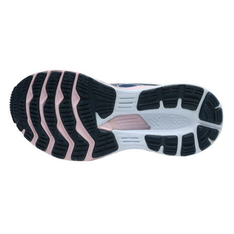 アシックス（ASICS）（レディース） ゲルカヤノ GEL-KAYANO 28 ブルー ブラック 1012B046 ワイド 幅広 ランニングシューズ ジョギングシューズ トレーニング